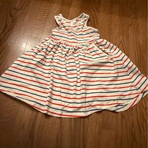 Hanna Andersson Striped Dress - Red, Blue, White